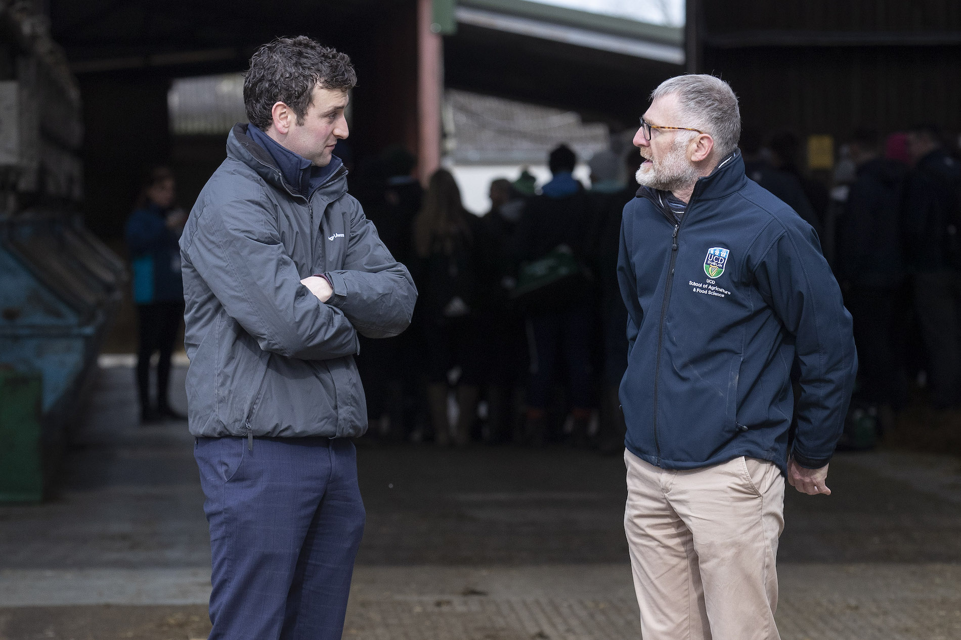 Agri Aware Executive Director Marcus O'Halloran and Professor Frank Monahan, Dean of Agriculture and Head, UCD School of Agriculture and Food Science